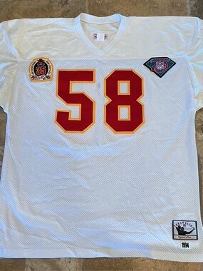 Derrick Thomas  KC Chiefs #58 Throwback Jersey